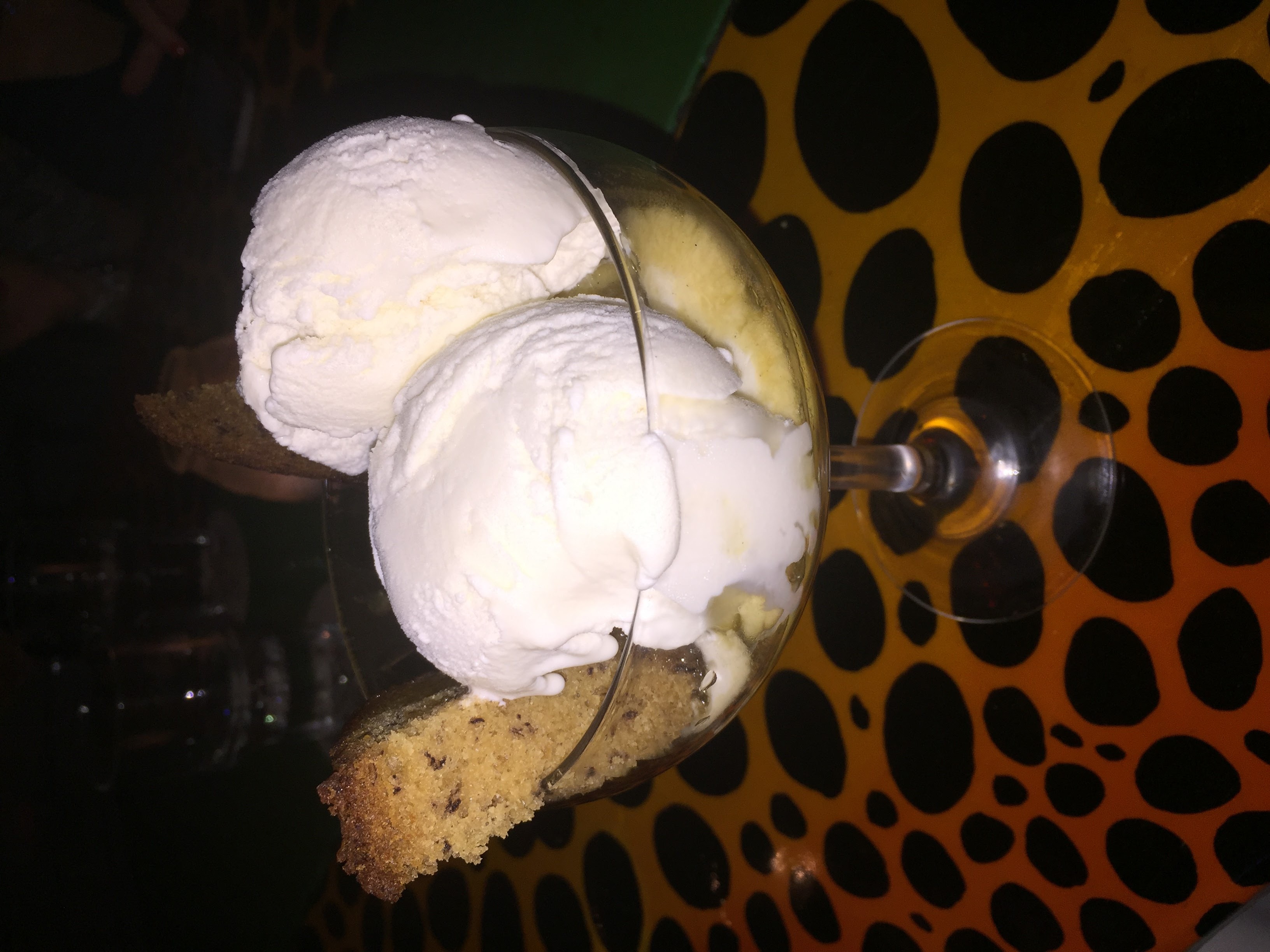 Dessert at a Key West bar
