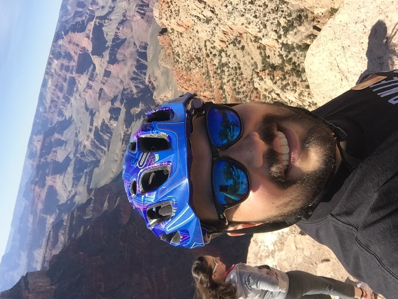 Angel at the Grand Canyon rim