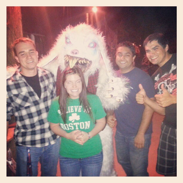 Nightfall with friends