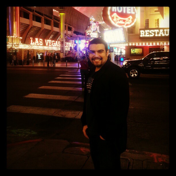 Just me walking the strip — Las Vegas, Nevada