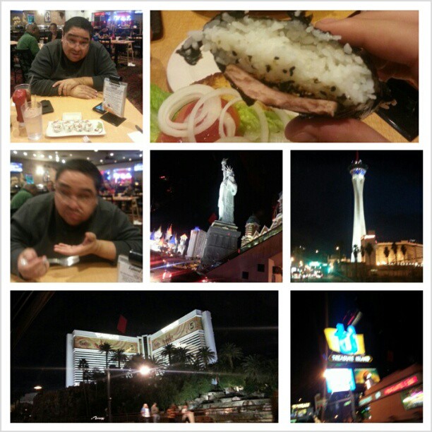 Night out with my dad and sushi :)