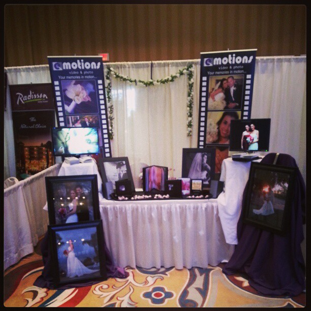 Helping my family with the Tucson bridal show, at El conquistador this year