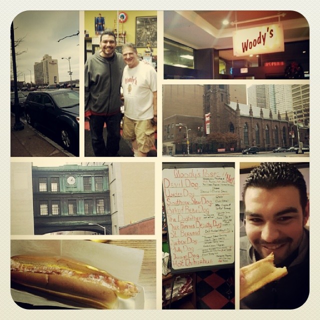 Great layover in Hartford! Got to meet Woody from Woody's hot dog joint from loved the … — Hartford, Connec…