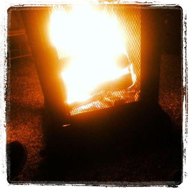 Fire pit party!