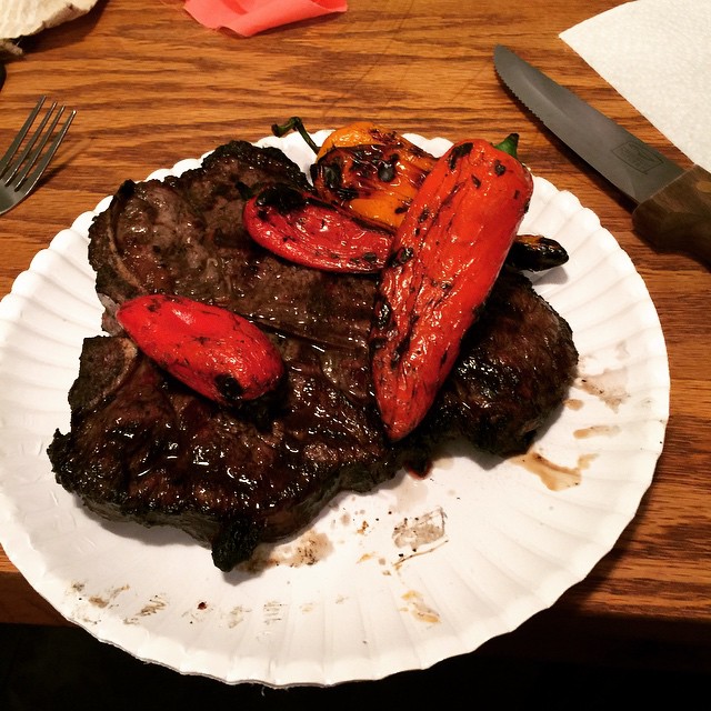 Michael knows how to make a hell of a meal, thanks man!