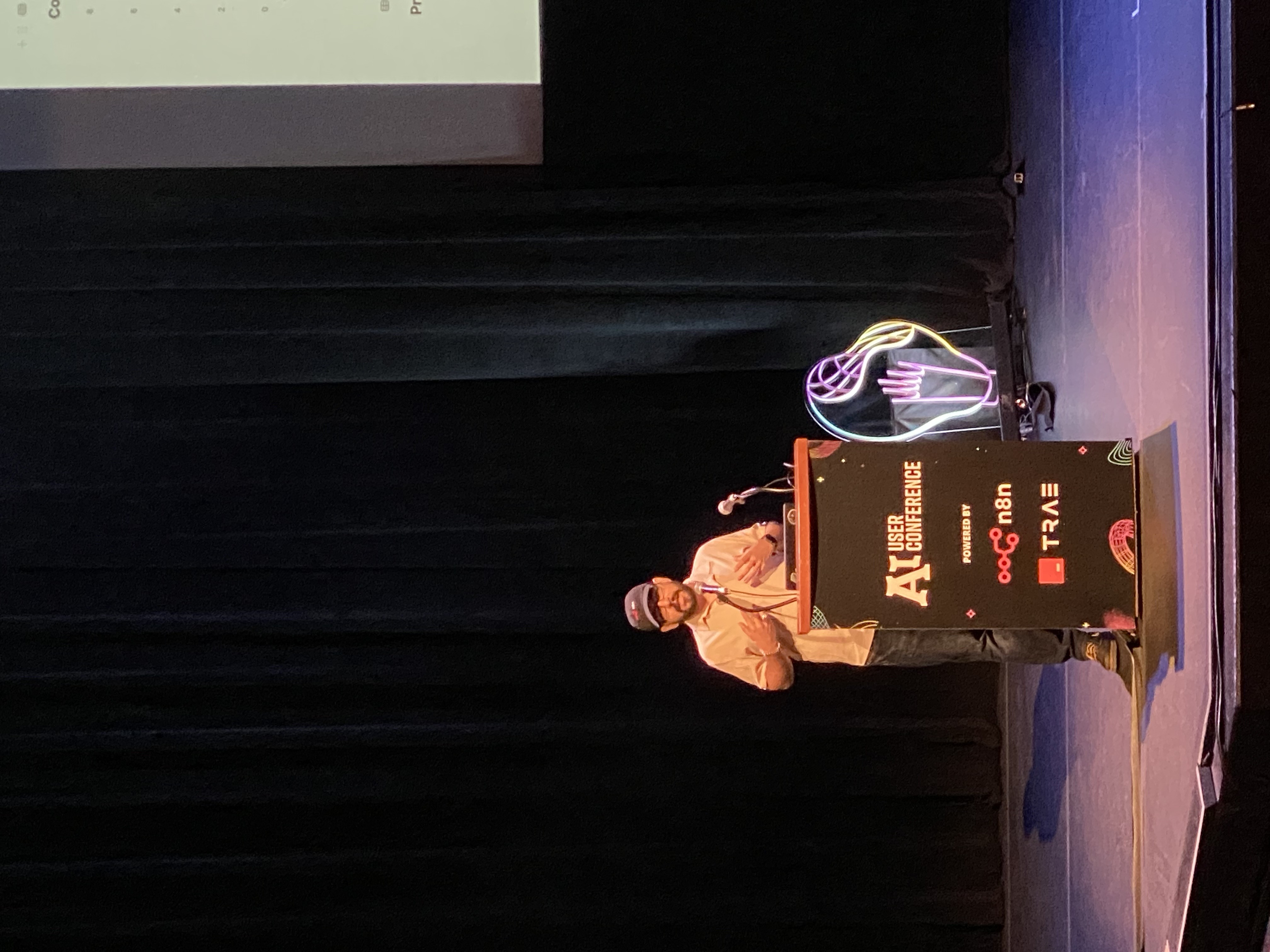 On stage, Developer Day