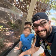 Straight cheesin at the Aquarium! 